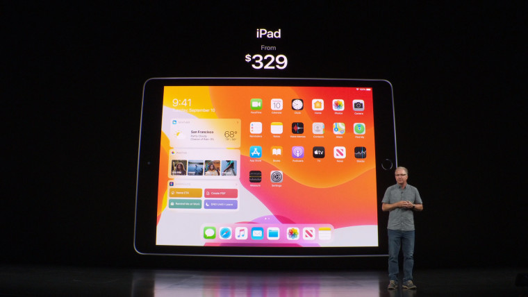 Apple mengumumkan iPad generasi ketujuh dengan layar 10,2 inci