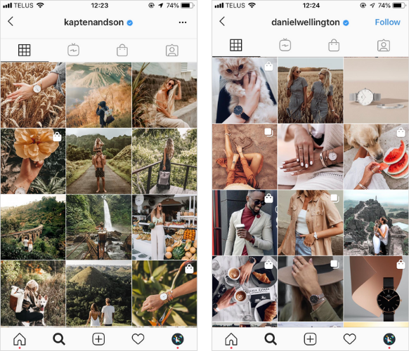 Konten Buatan Pengguna pada Instagram: Fitur Akun 
