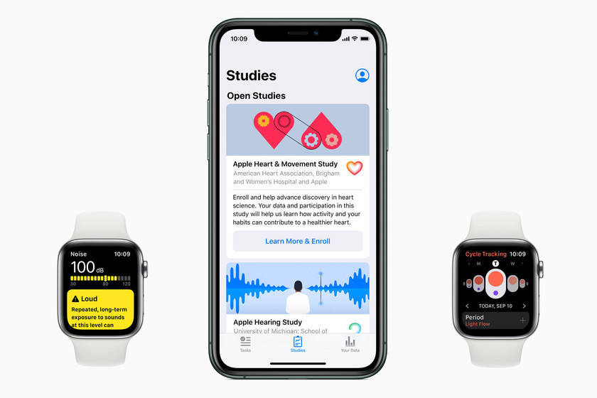 Mendengar, kesehatan wanita dan mobilitas dan jantung: ini adalah tiga studi medis baru yang diluncurkan oleh Apple