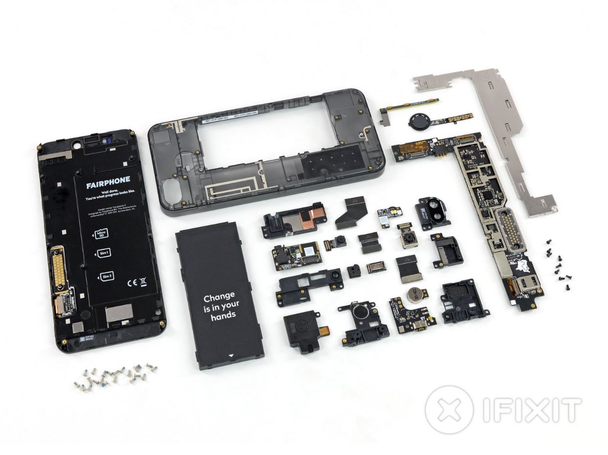 teardown iFixit Fairphone 3 adalah memperlakukan langka untuk DIYers 1
