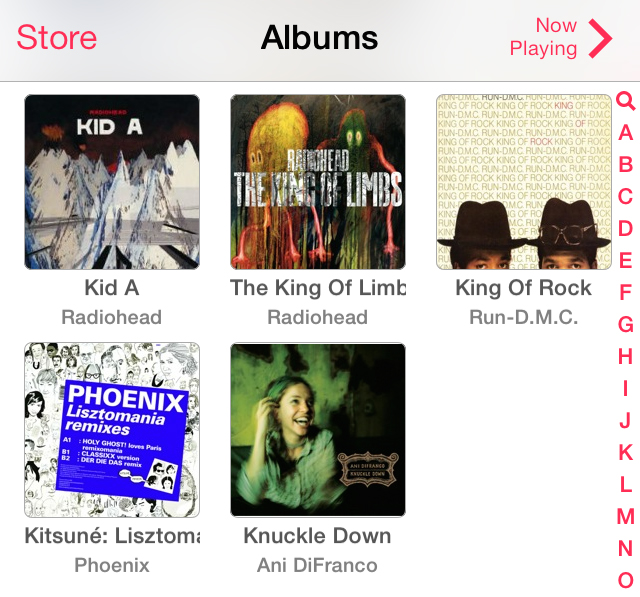 Tweak terbaik untuk aplikasi iOS 7 Music 5