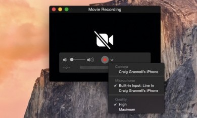 Rekam Layar iPhone aktif Windows dan Mac