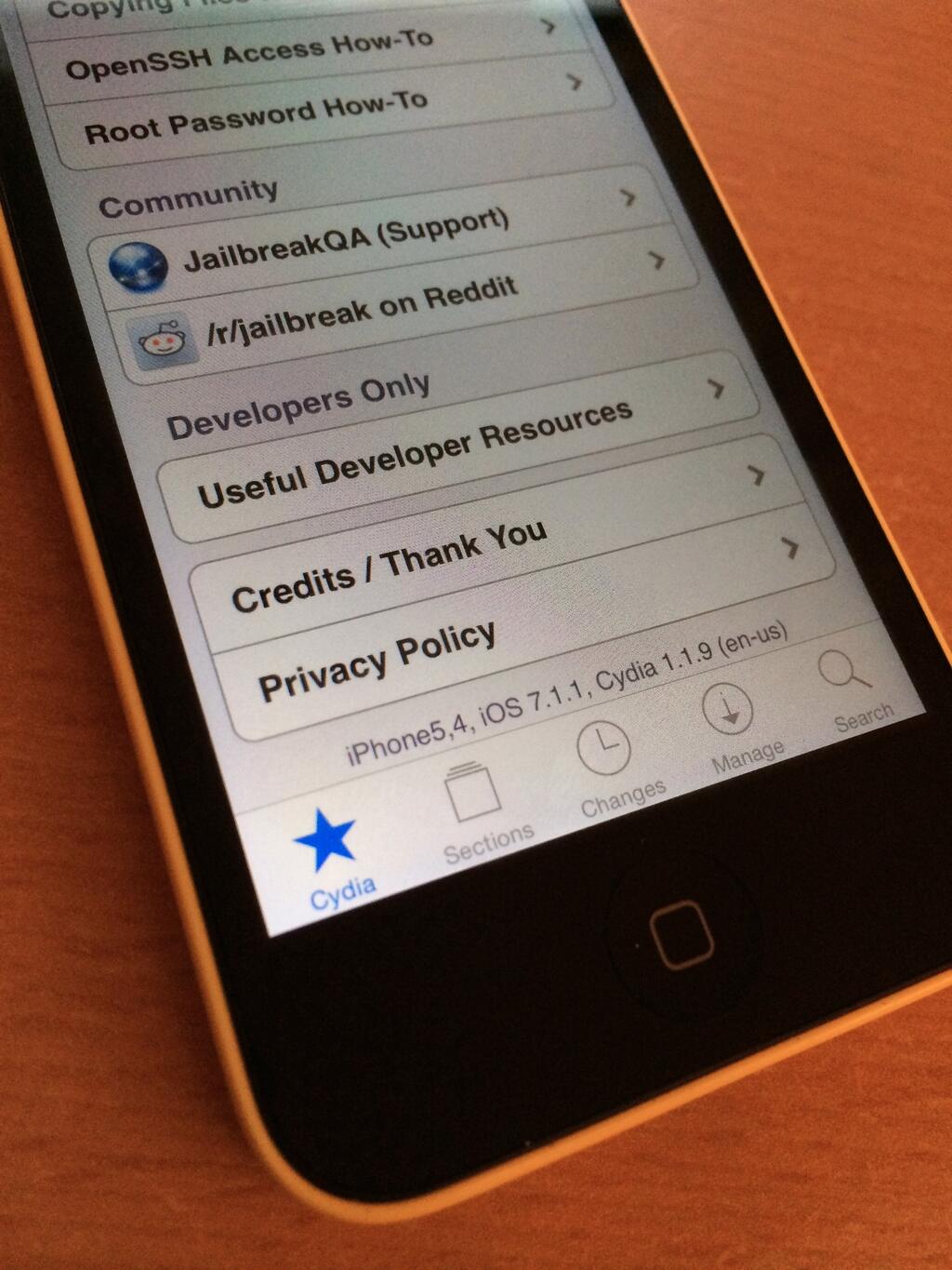 Jailbreak iOS 7.1.1 akan pergi 3