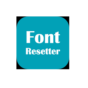 Resetter Font