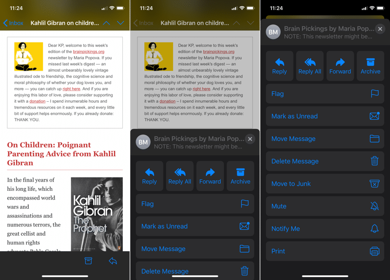 iOS 13: Semua fitur baru di aplikasi Mail 2