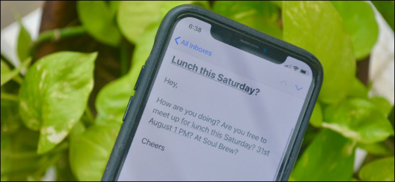 Cara Membuat Acara Kalender dari Mail di iPhone dan iPad