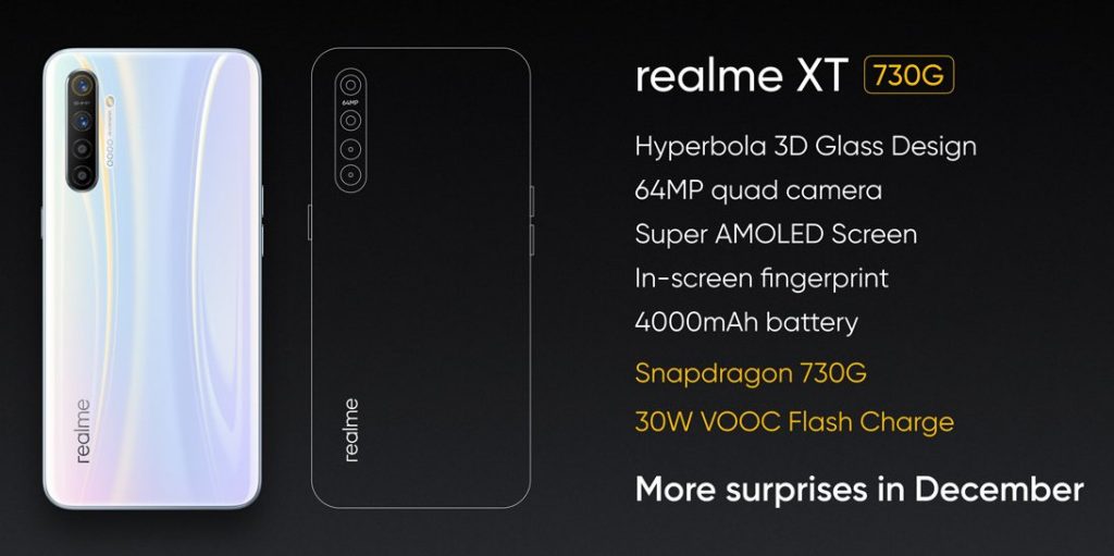 Realme X2 dengan layar FHD + AMOLED 6,4 inci, Snapdragon 730G, kamera belakang 64MP quad akan diumumkan pada 24 September 2