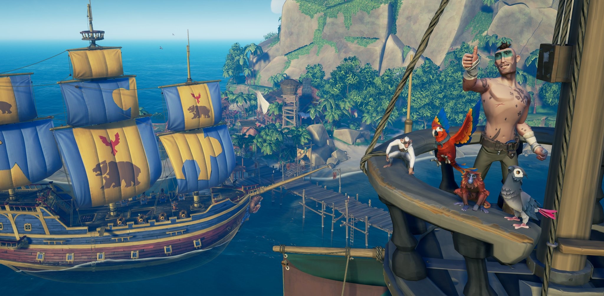 Sea of ​​Thief Smugglers Fortune được cập nhật với thú cưng để mua và hơn thế nữa 2
