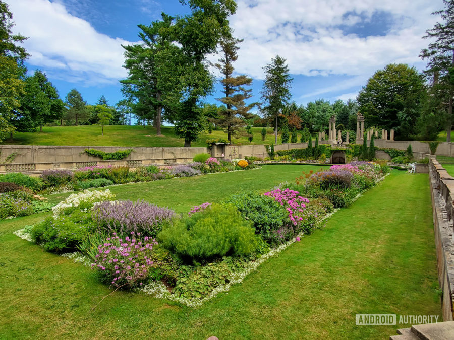 Samsung Galaxy Note        10 đánh giá của máy ảnh cảnh quan khu vườn bí mật