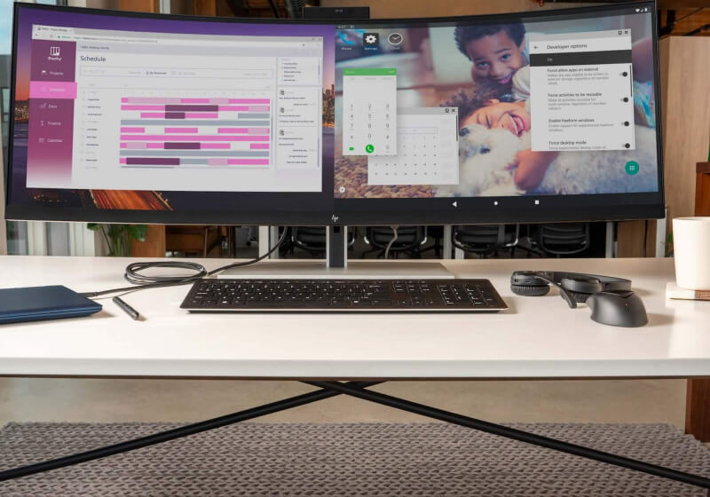 Monitor ultrawide 43,4 inci HP yang baru dapat menggantikan pengaturan tampilan ganda Anda