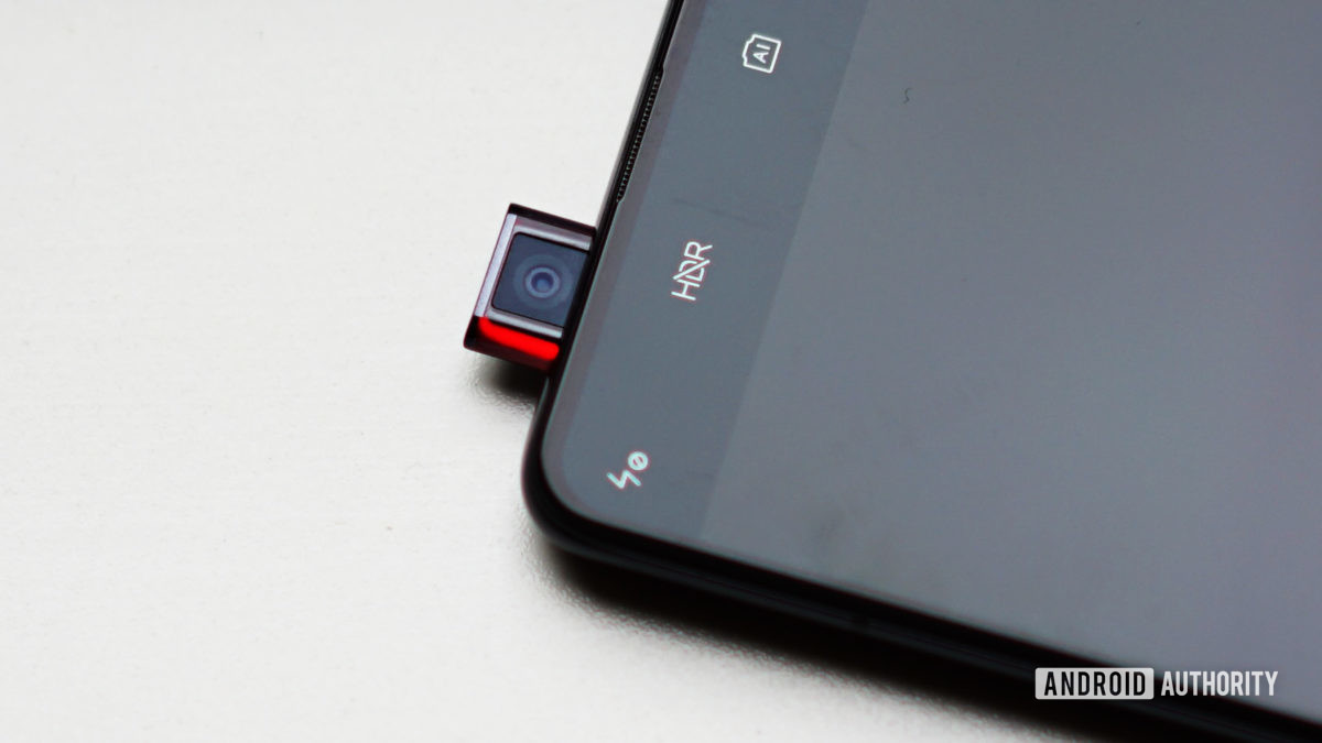 Xiaomi Mi 9T Pro carbon black pop up detail kamera