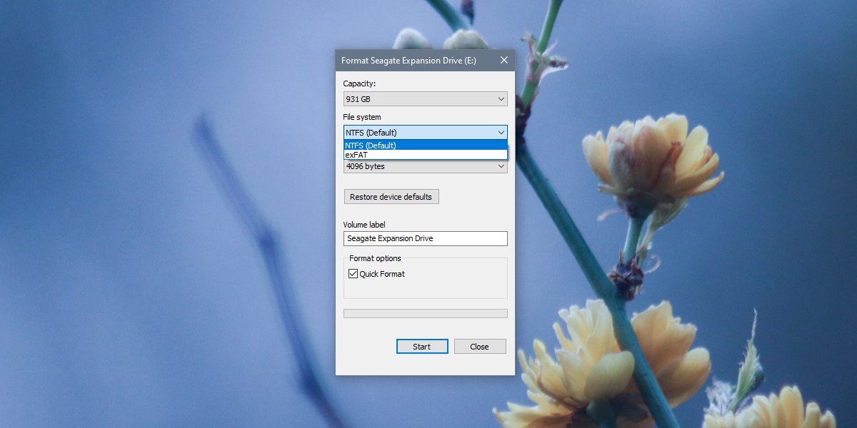 Cara mengubah sistem file drive Windows 10 1