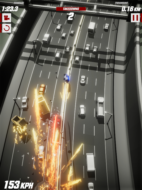 Speed ​​Demons, ahora disponible en Apple Arcade, es una espectacular carrera de alta velocidad. 3
