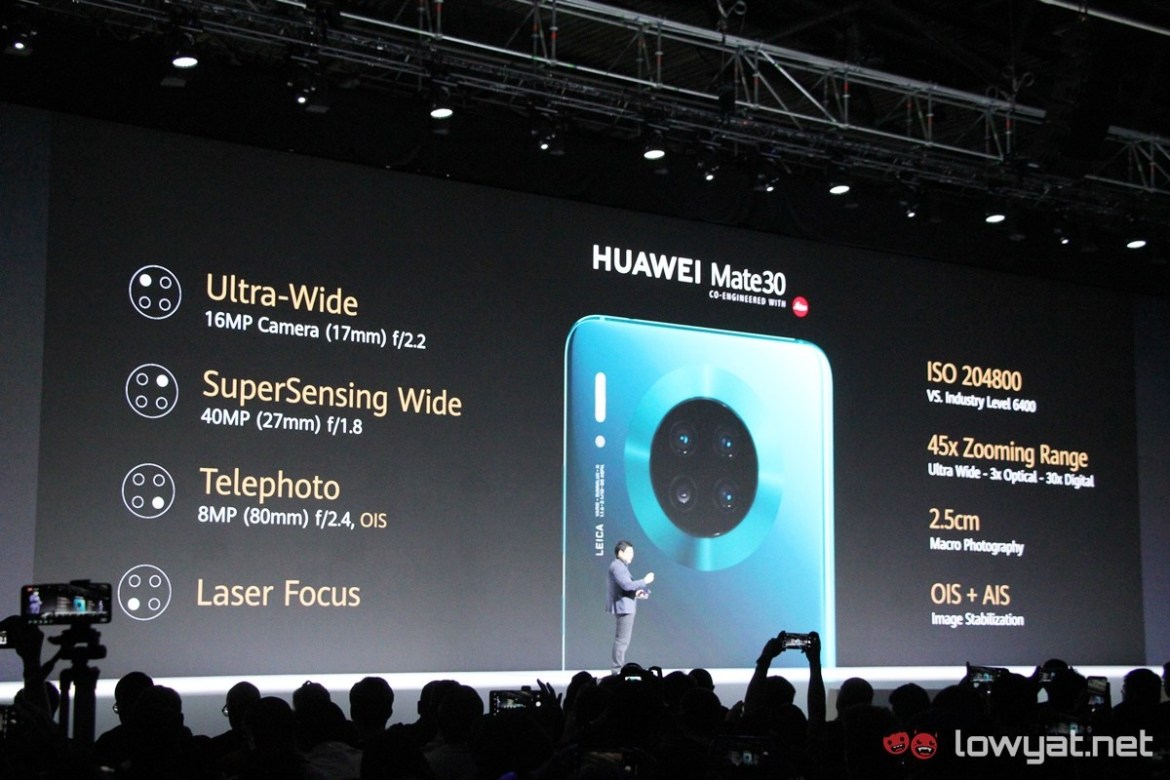 Huawei Mate 30 Series Sekarang Resmi; Fitur Kirin 990 5G SoC, Quad Camera Main Array 5