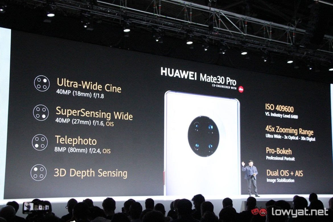 Huawei Mate 30 Series Sekarang Resmi; Fitur Kirin 990 5G SoC, Quad Camera Main Array 6