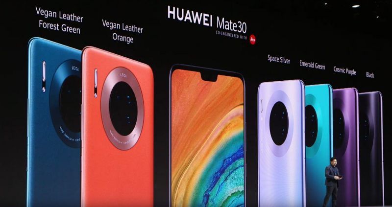 Huawei: Seri Mate 30 dengan fokus pada fitur kamera dan video diperkenalkan - mulai 799 euro dan tanpa Google Apps