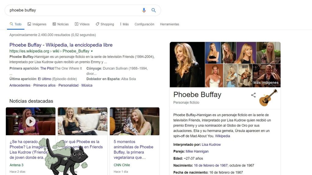 Phoebe, berhenti.
