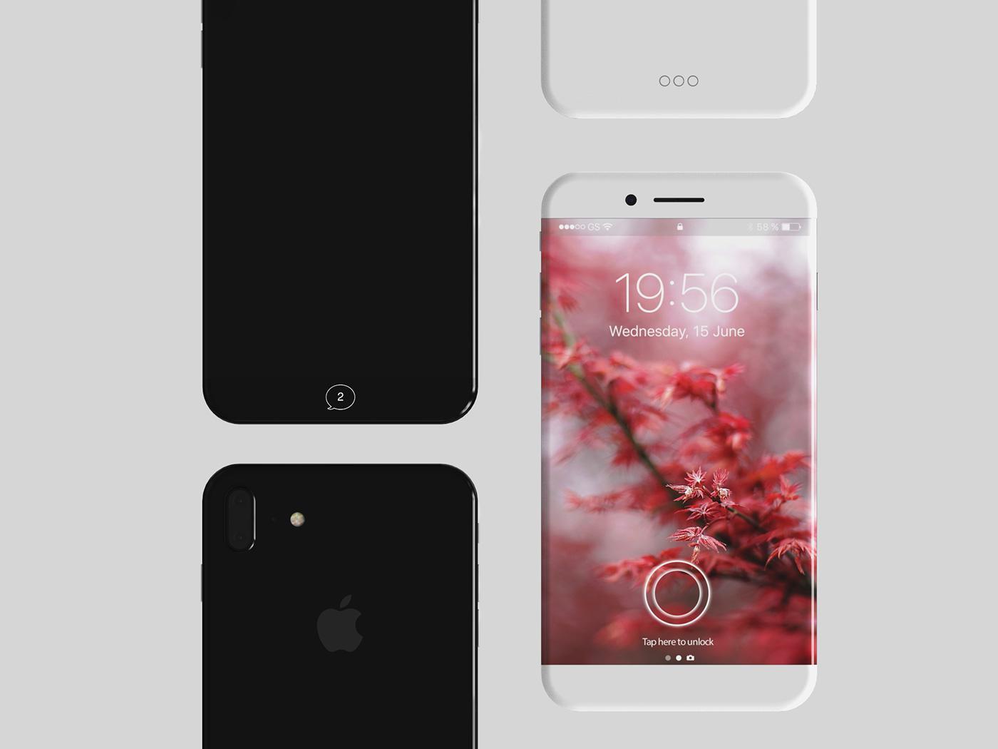  Beberapa rumor menyarankan Apple berencana untuk menghapus tombol beranda iPhone 8
