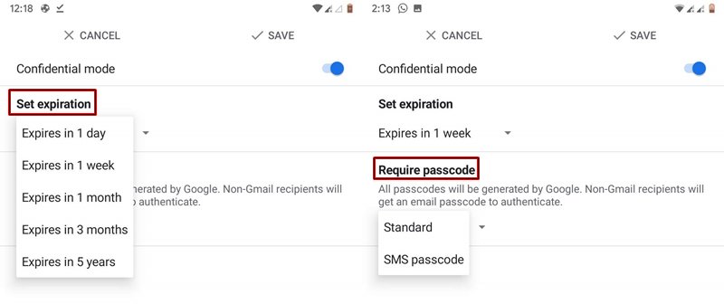 Hur du aktiverar och använder Gmails konfidentiella läge