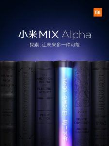 Xiaomi Mi Mix Alpha akan memiliki hubungan layar tubuh yang gila