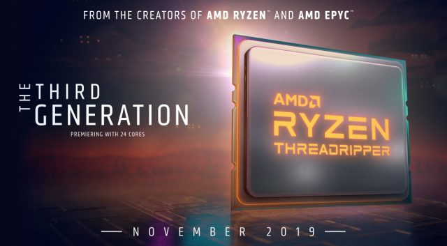 AMD, Gen-Threadripper3Ryzen 16-Core 9 3950X'i 2 Kasım'a Erteledi"genişlik =" 640 "yükseklik =" 353
