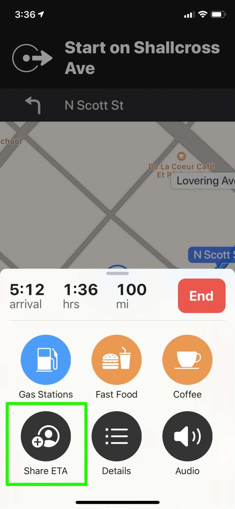 Cara membagikan ETA Anda secara otomatis dari Maps di iPhone dan iPad.