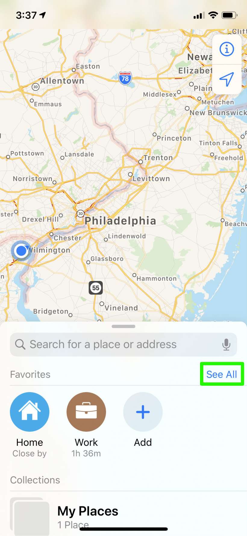 Cara membagikan ETA Anda secara otomatis dari Maps di iPhone dan iPad.