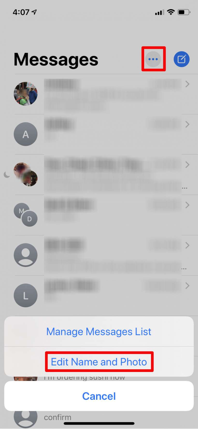 Cara menghentikan Pesan agar tidak menanyakan apakah Anda ingin membagikan nama dan foto Anda di iPhone dan iPad.