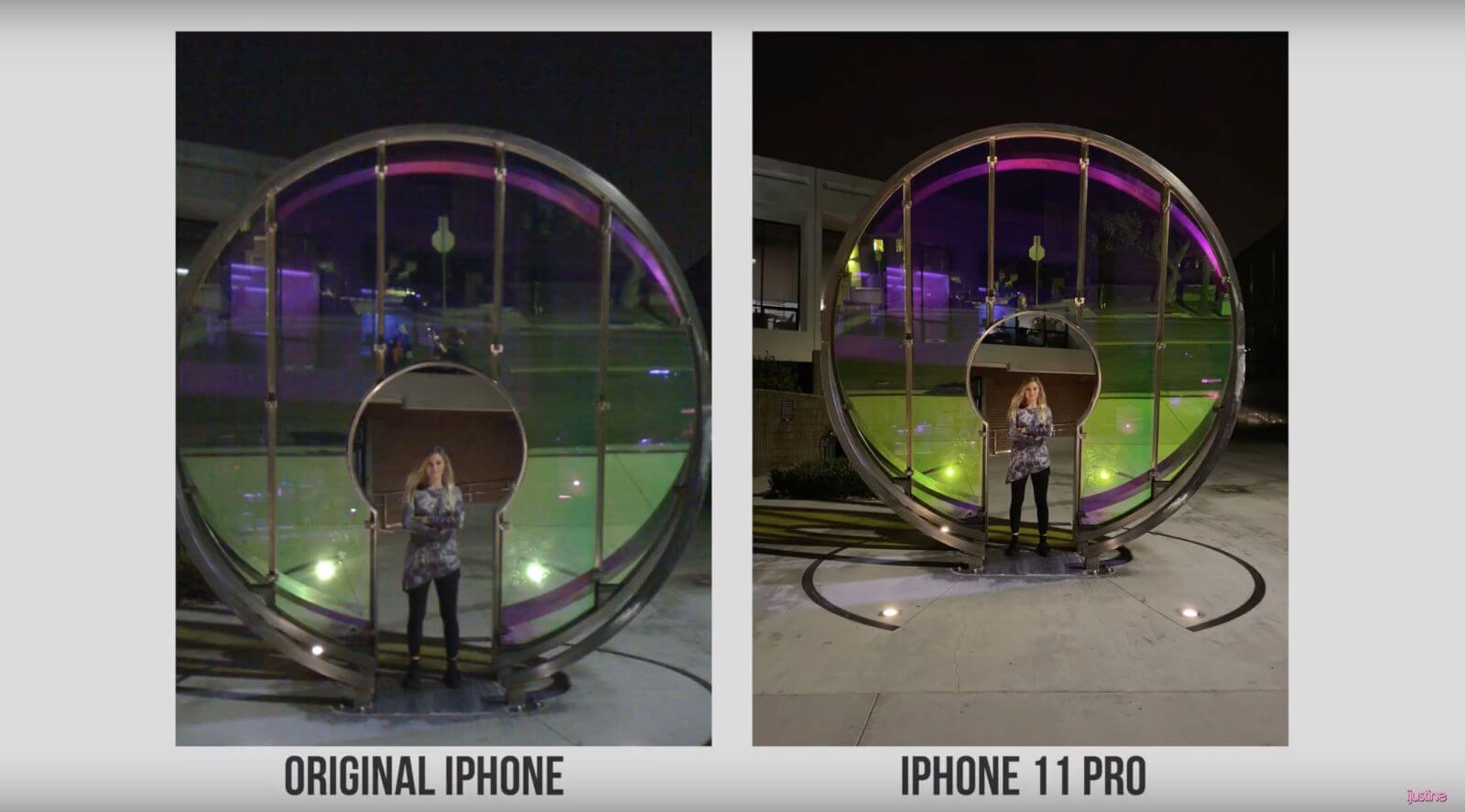 Kamera iPhone 11 Pro Max dibandingkan dengan iPhone pertama