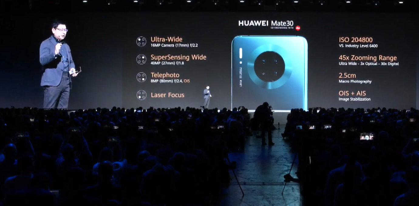 Huawei Mate 30 Pro meluncurkan: kekuatan tertinggi tanpa dukungan Google 3