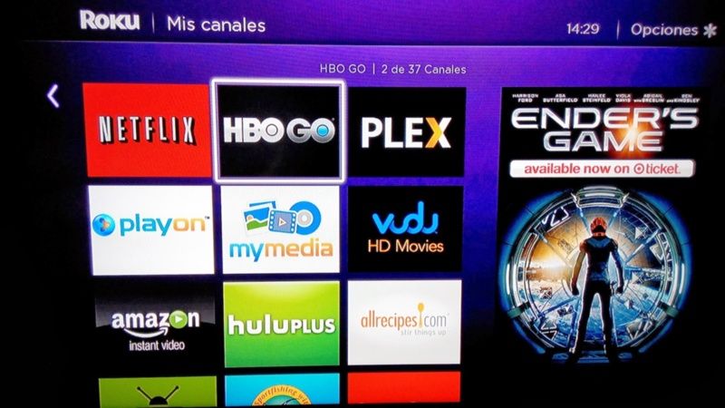 HBO Go tiba di Roku Mexico 1