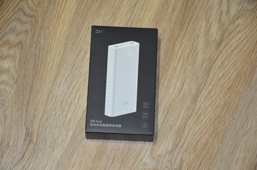 Xiaomi ZMI power bank QB821: salah satu bank daya terbaik dengan pengisian cepat QC 3.0 3