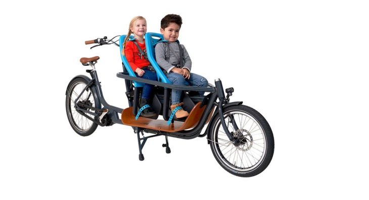 Sepeda  listrik  dirancang untuk  membawa anak anak  keliling 