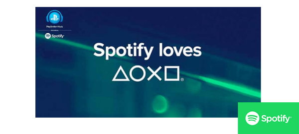 Ouça a sua música favorita do Spotify na PlayStation 4