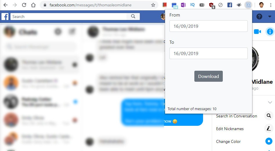 How To Download Facebook Chat History To Ensure