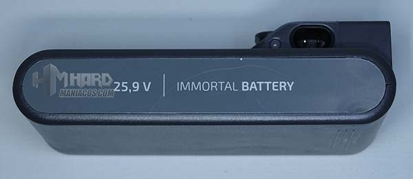sisi baterai Immortal Battery vacuum cleaner Conga