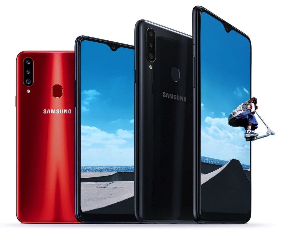 Samsung Galaxy А20 официальные: средний, со значительным увеличением 4
