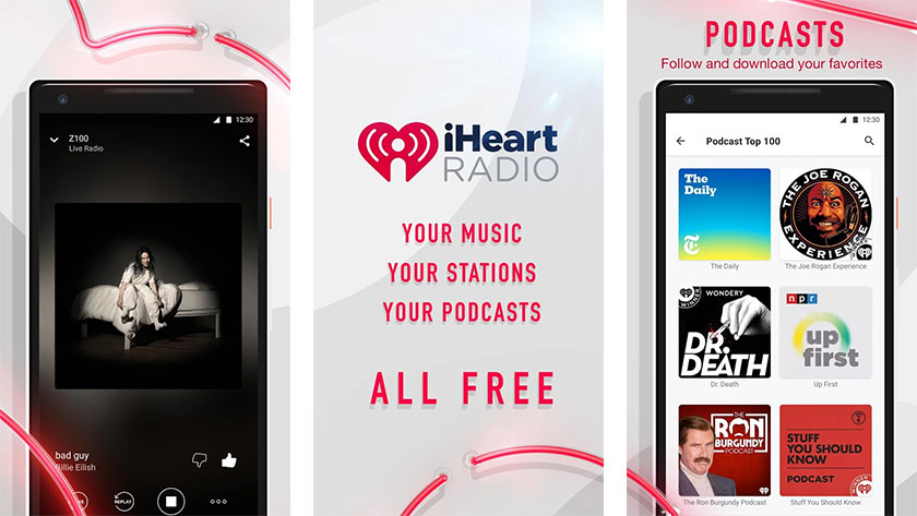 iHeartRadio adalah salah satu aplikasi radio terbaik untuk android