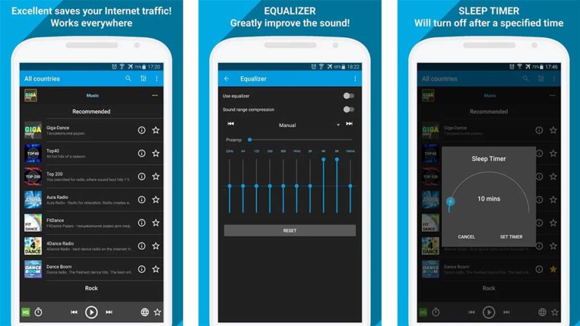 Radio Online tangkapan layar aplikasi radio terbaik untuk android