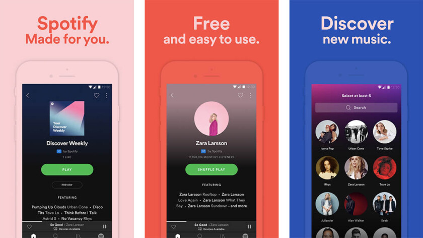 Spotify adalah salah satu aplikasi radio terbaik untuk android