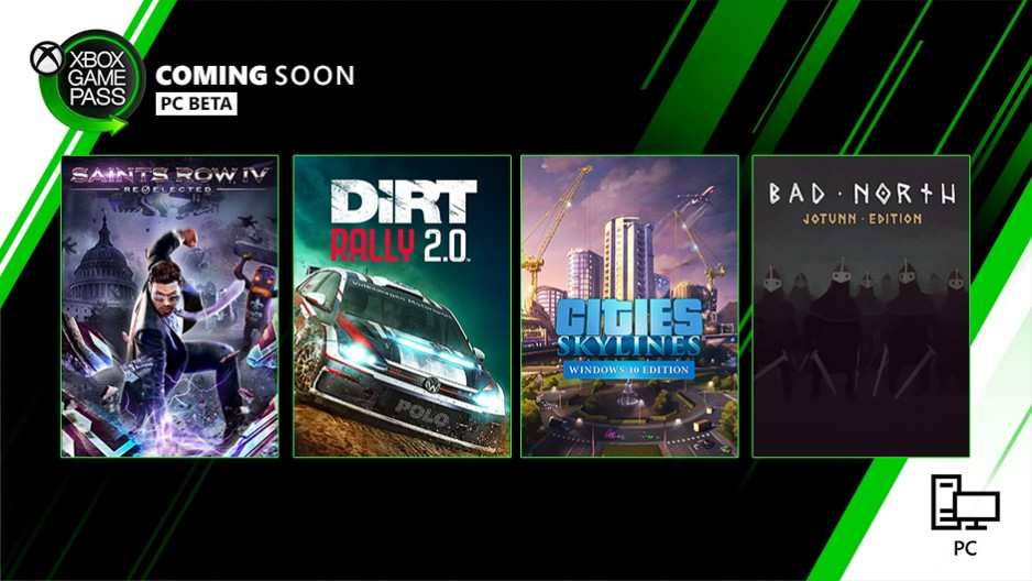 Bad North, DiRT Rally 2.0, Cities: Skylines dan Saint's Row IV akan ditambahkan ke Xbox Game Pass untuk PC pada bulan September