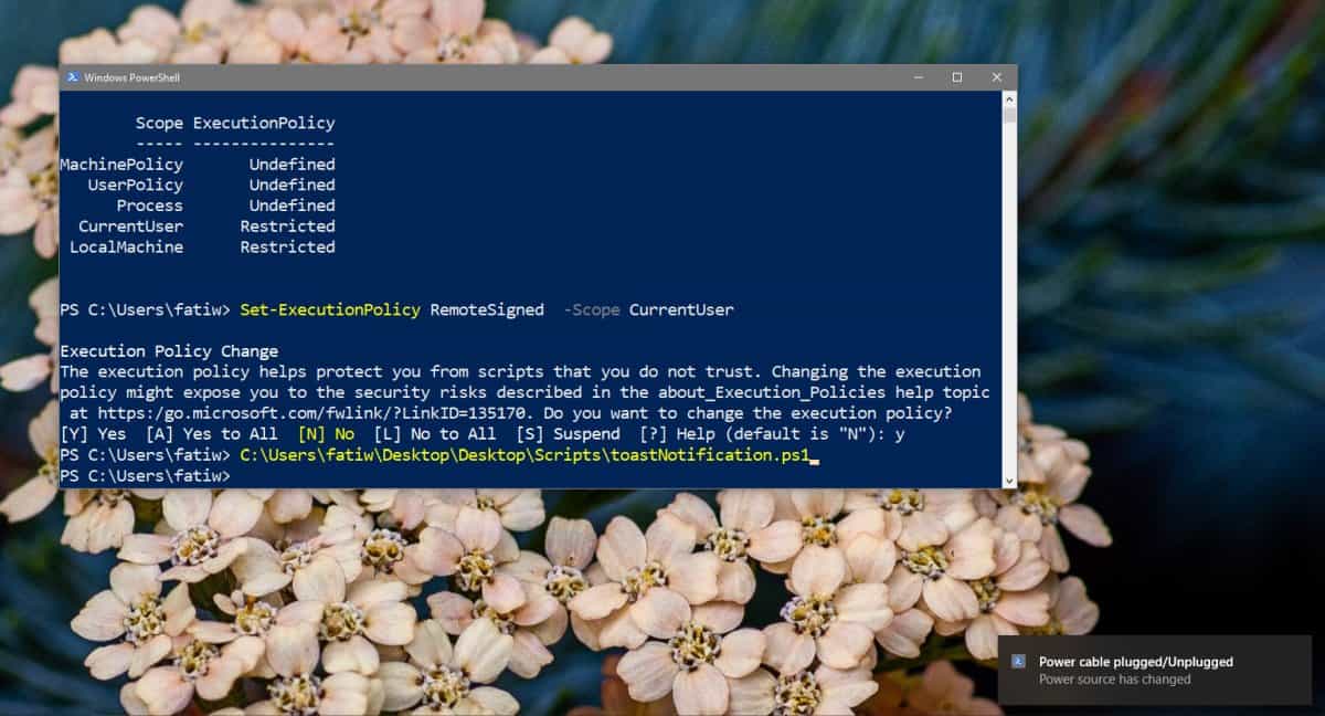 Cara memperbaiki "menjalankan skrip dinonaktifkan pada sistem ini" di PowerShell aktif Windows 10 2