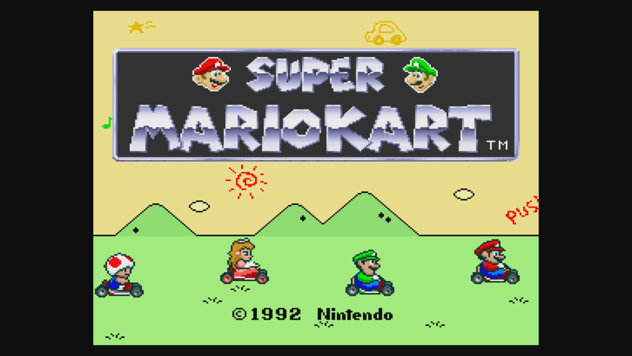  Serial ini dimulai dengan Super Mario Kart tahun 1992