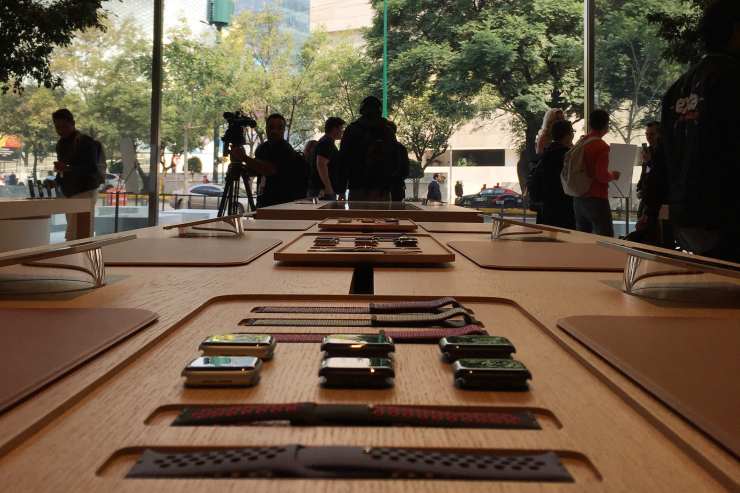 Luar biasa Apple Toko Antara di Mexico City dibuka pada 27 September 2