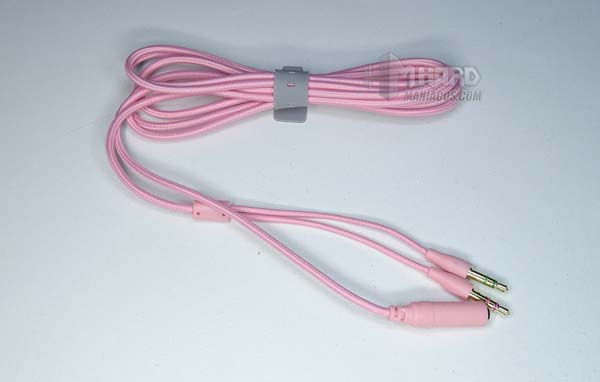 Kabel Adaptor Headphone Razer Kraken Quartz Pink