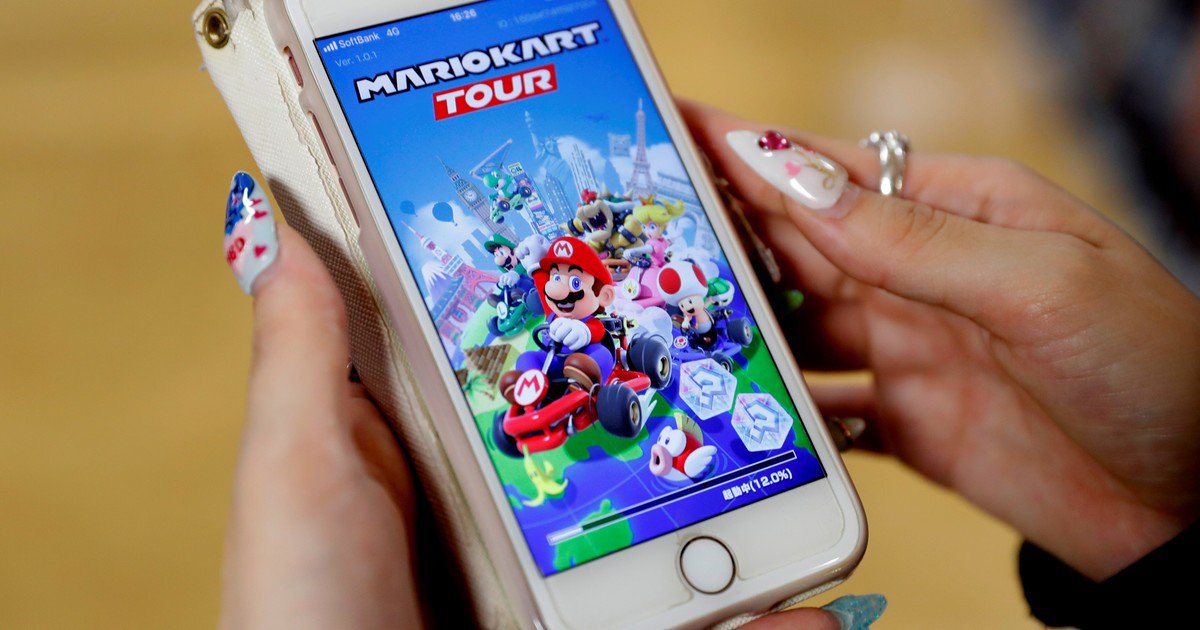Mario Kart tiba di telepon seluler dan menyebabkan kehancuran di server - 09/25/2019