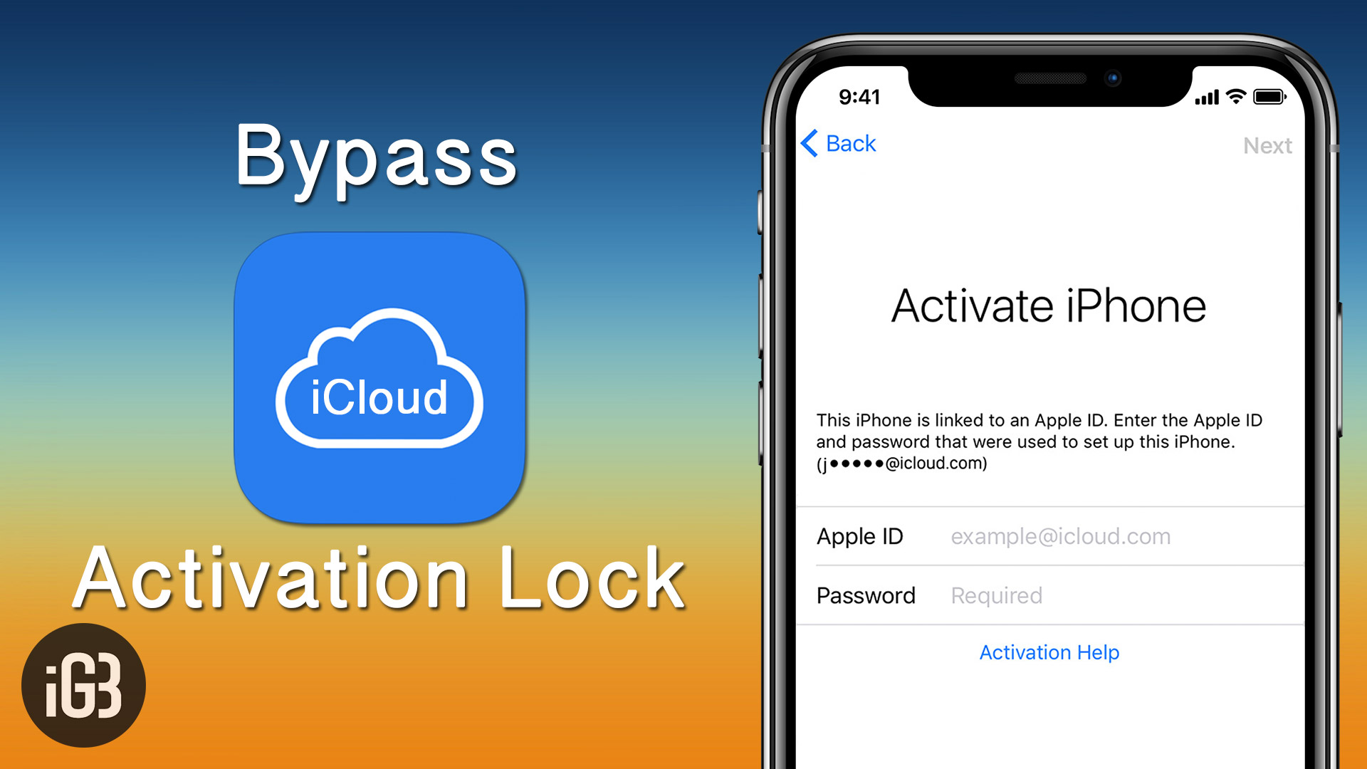 Cara Memotong Kunci Aktivasi iCloud di iOS 13, iOS 12 atau Sebelumnya di iPhone / iPad