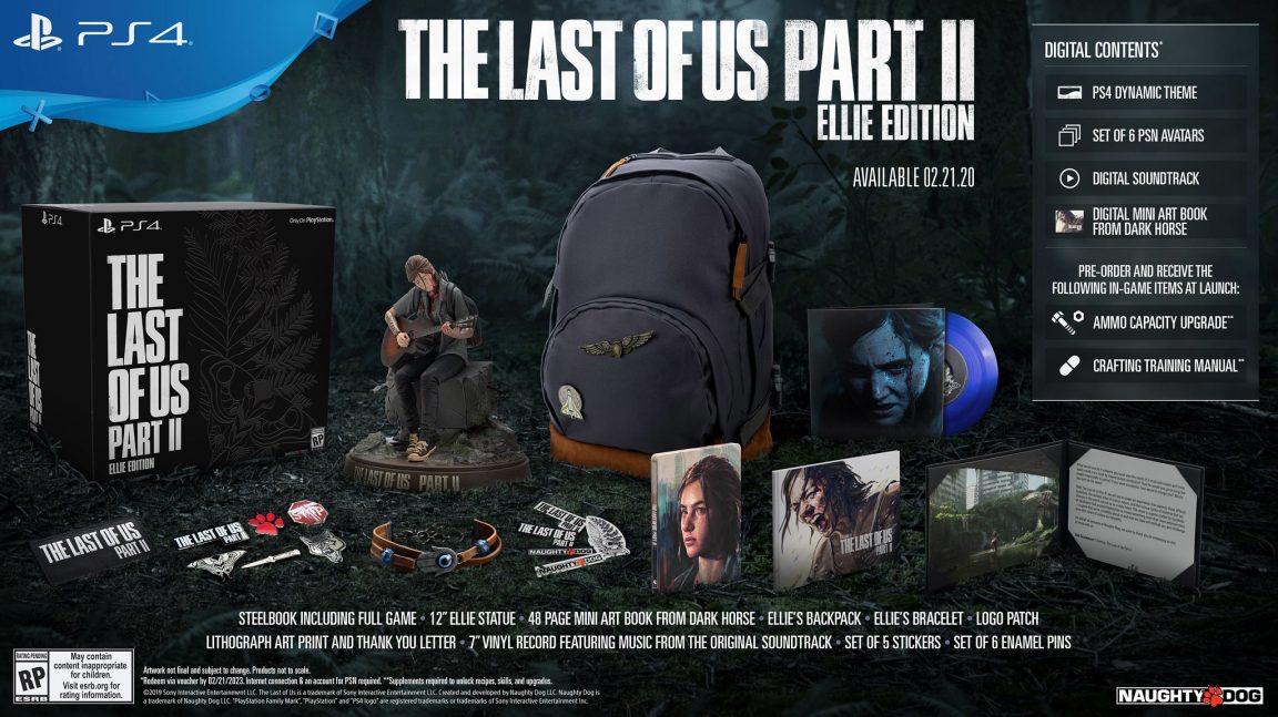 Trailer tuyệt đẹp The Last of Us: Part II hé lộ ngày phát hành. Trò chơi này sẽ nhận được 5 phiên bản khác nhau 1