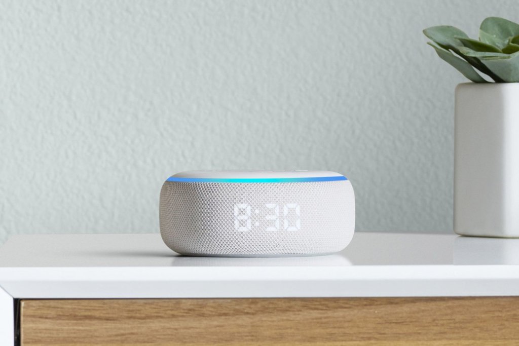 Amazon Peristiwa Perangkat Keras 2019 - Echo dot dengan jam