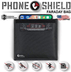 Mission Darkness Faraday - Fensterlose Tasche für Handys
